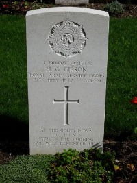 Klagenfurt War Cemetery - Gibson, H W